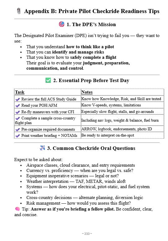 Private Pilot ACS Study Guide